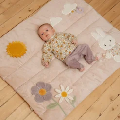 Nijntje X Little Dutch Vintage Boxkleed - 80x100 Cm. - Little Flowers -DOBENO 1200x1200 56