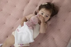 Tiamo Collection Knuffeldoekje Nijntje - Pink Baby Rib -DOBENO 1200x799 1