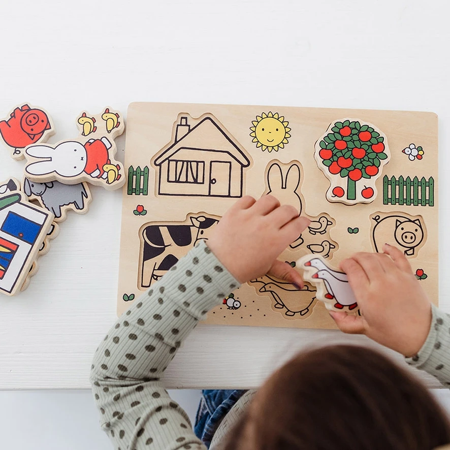 Nijntje Houten Puzzel Multi 5 Nijntje Houten Puzzel Multi - Afbeelding 5