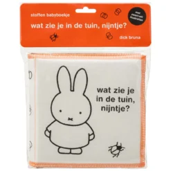 Stoffen Babyboekje Wat Zie Je In De Tuin, Nijntje? Multi