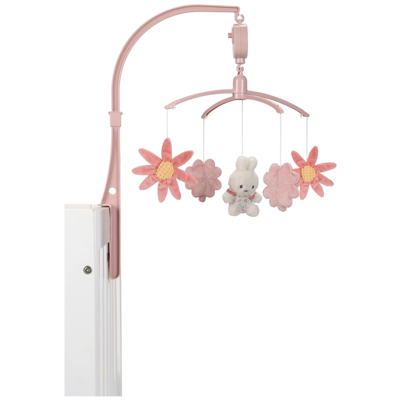 Nijntje X Little Dutch Muziekmobiel Lucky Blossom Blossom Pink 2 Nijntje X Little Dutch Muziekmobiel Lucky Blossom Blossom Pink - Afbeelding 2