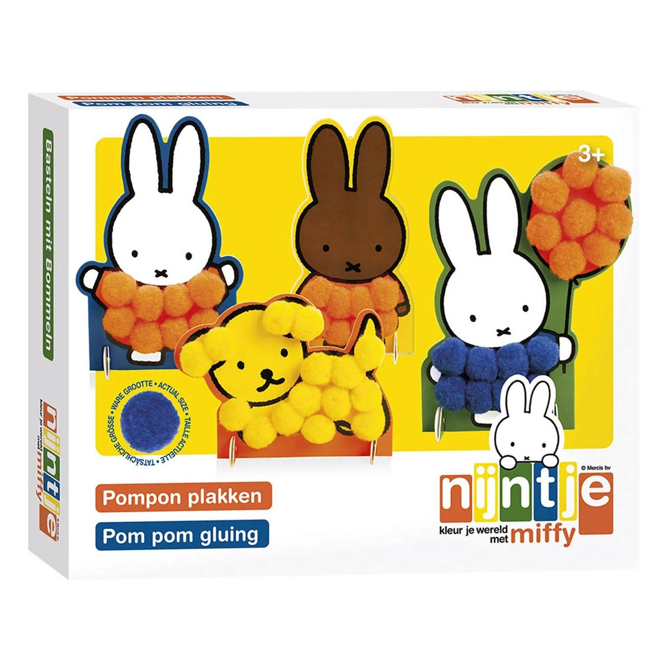 Nijntje Pompom Plakken 1 Nijntje Pompom Plakken