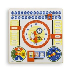 Nijntje Houten Kalenderklok 30 Cm