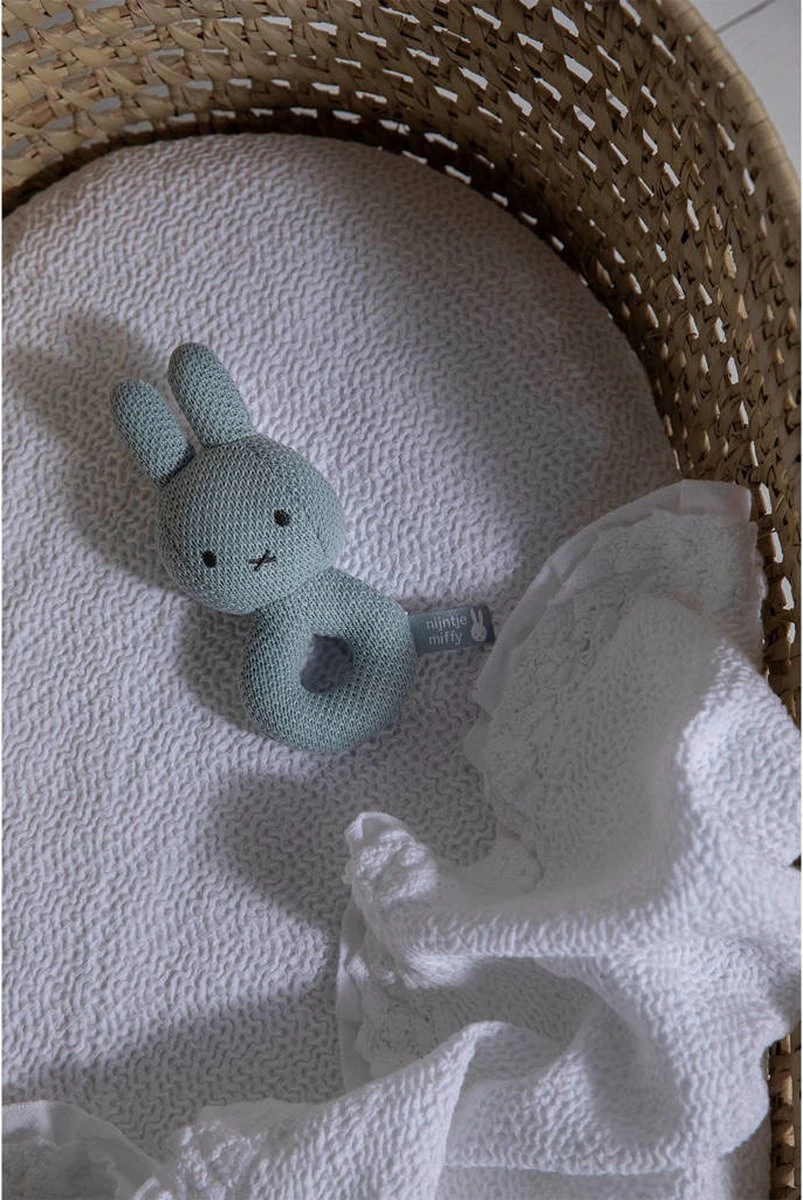 Nijntje Green Knit Rammelaar 2 Nijntje Green Knit Rammelaar - Afbeelding 2