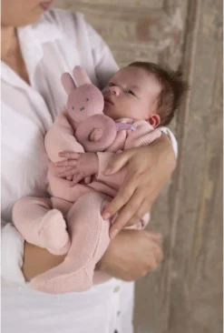 Nijntje - Rammelaar - Pink Baby Rib - 0+ Maanden -DOBENO 810x1200