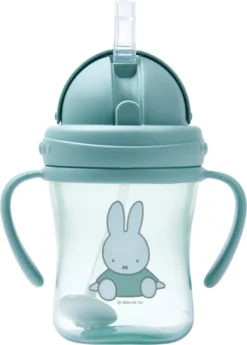 Nijntje Groen 250ml Rietjesbeker Met Handvaten 12915