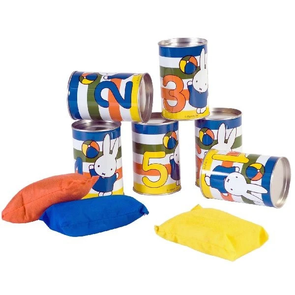 Nijntje Blikgooien Met 6 Blikjes En 3 Werpzakjes 1 Nijntje Blikgooien Met 6 Blikjes En 3 Werpzakjes