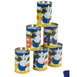 Nijntje Blikgooien Met 6 Blikjes En 3 Werpzakjes 7 Nijntje Blikgooien Met 6 Blikjes En 3 Werpzakjes -DOBENO 8712051214894 2