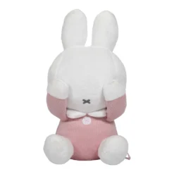 Nijntje Kiekeboe Knuffel 28cm Met Ribstof Roze