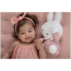 Nijntje Kiekeboe Knuffel 28cm Met Ribstof Roze -DOBENO 8713291666016 5