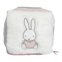 Nijntje Knuffel-Activiteitenkubus Roze/Grijs -DOBENO 8713291666061 2 1