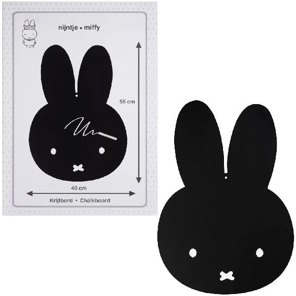 Nijntje Krijtbord + Krijtjes 50x40cm 1 Nijntje Krijtbord + Krijtjes 50x40cm