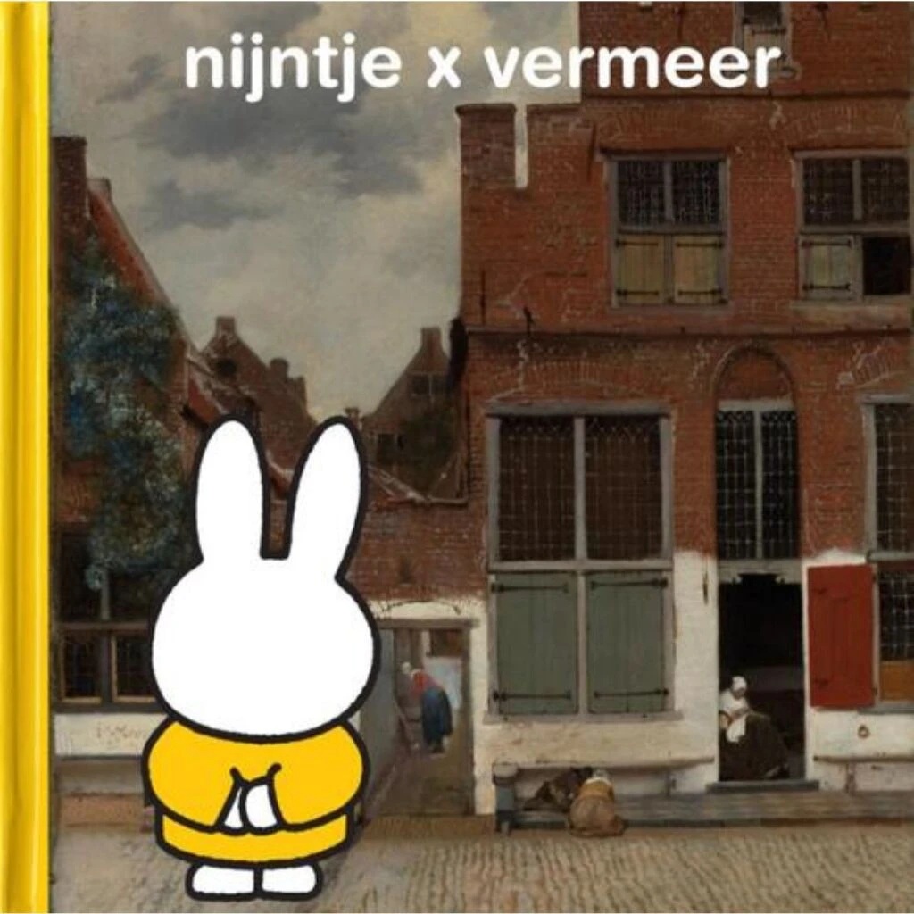 Boek Nijntje X Vermeer 1 Boek Nijntje X Vermeer