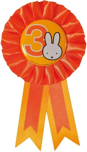 Rozet Nijntje 3 Jaar Feestartikelen Nijntje 1 Rozet Nijntje 3 Jaar Feestartikelen Nijntje