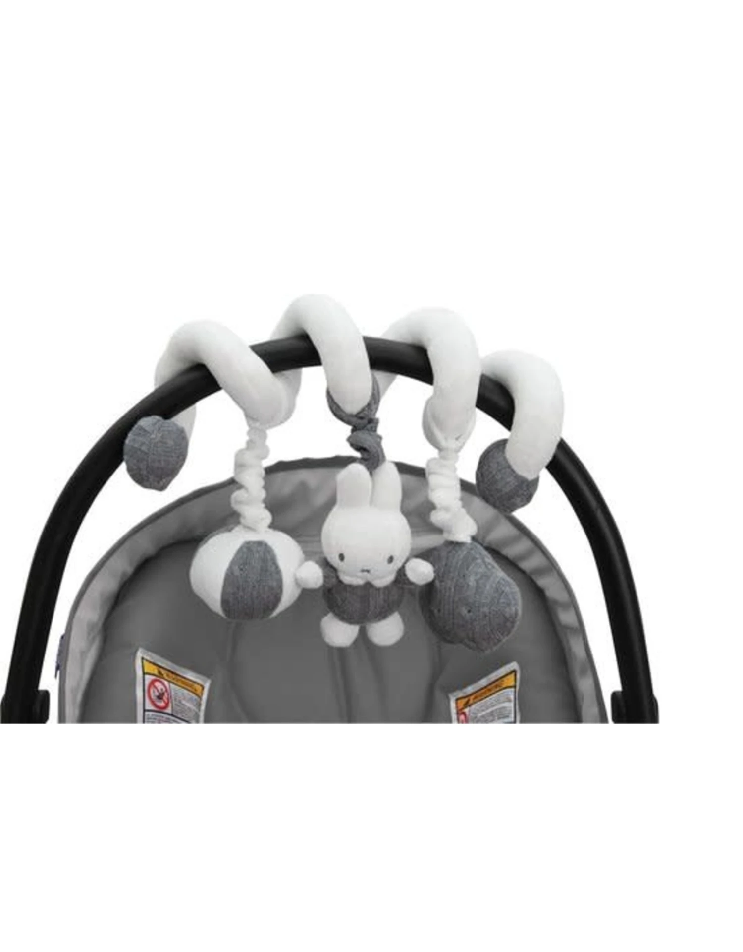 Nijntje Gebreid Grijs Boxspiraal 2 Nijntje Gebreid Grijs Boxspiraal - Afbeelding 2