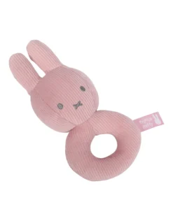 Nijntje Pink Baby Rib Rammelaar NIJN611